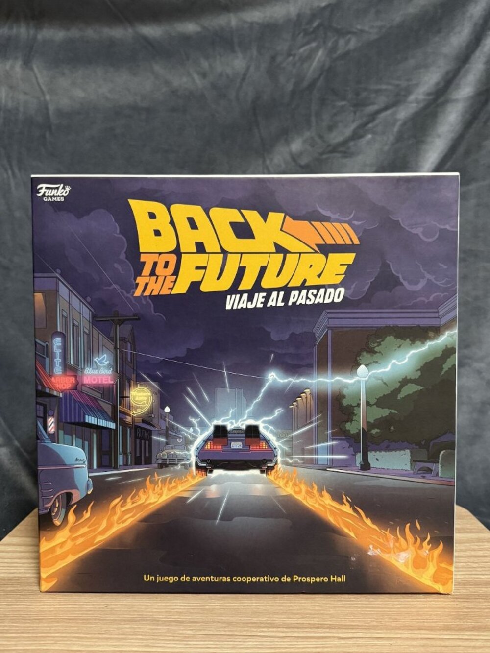 Funko Back to the Future Viaje al Pasado Spanish Board Game New Sealed